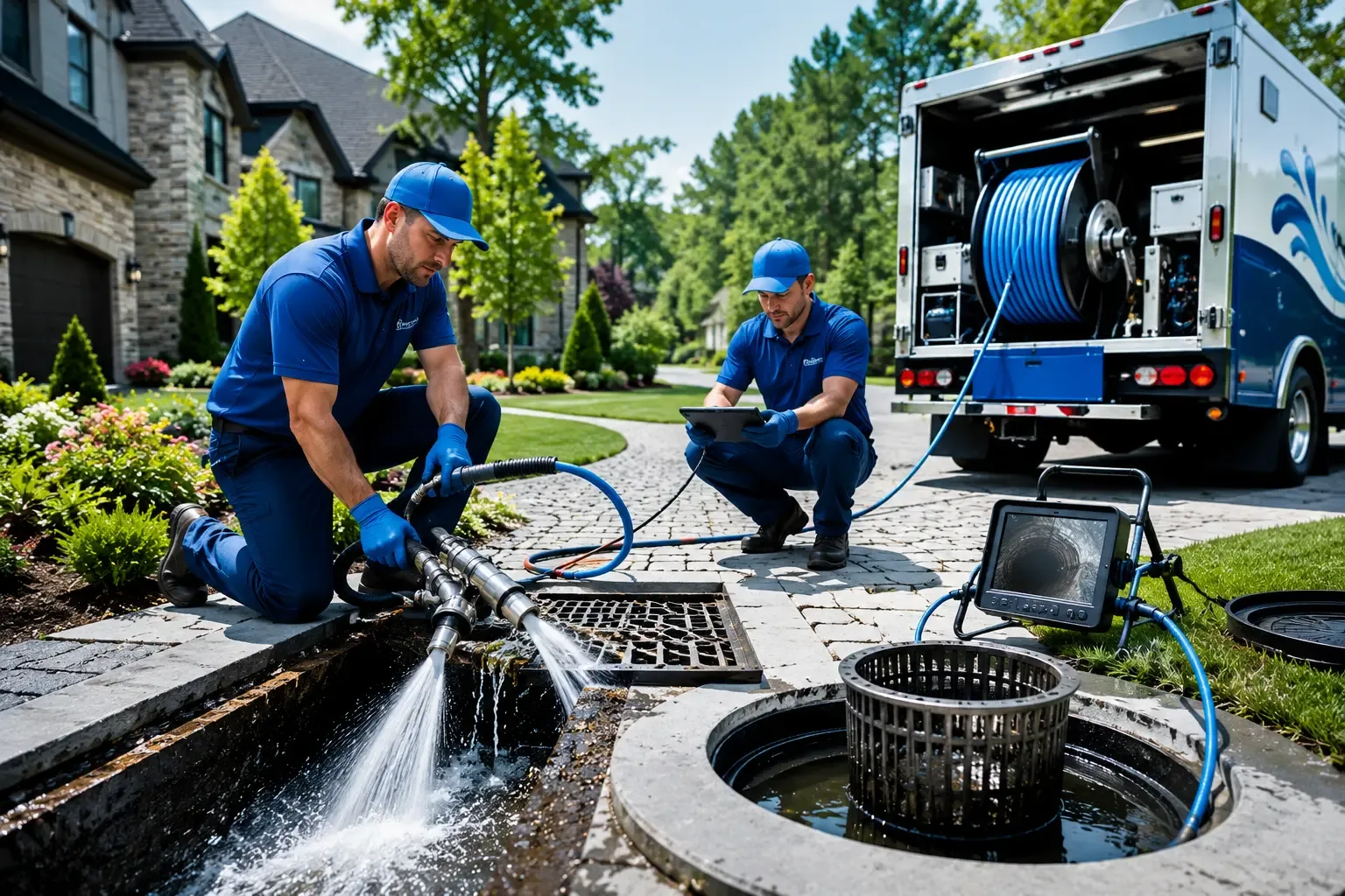 Local outdoor drain cleaning professionals in Quinwood, WV